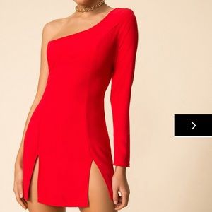 Revolve/ Superdown Red Dress